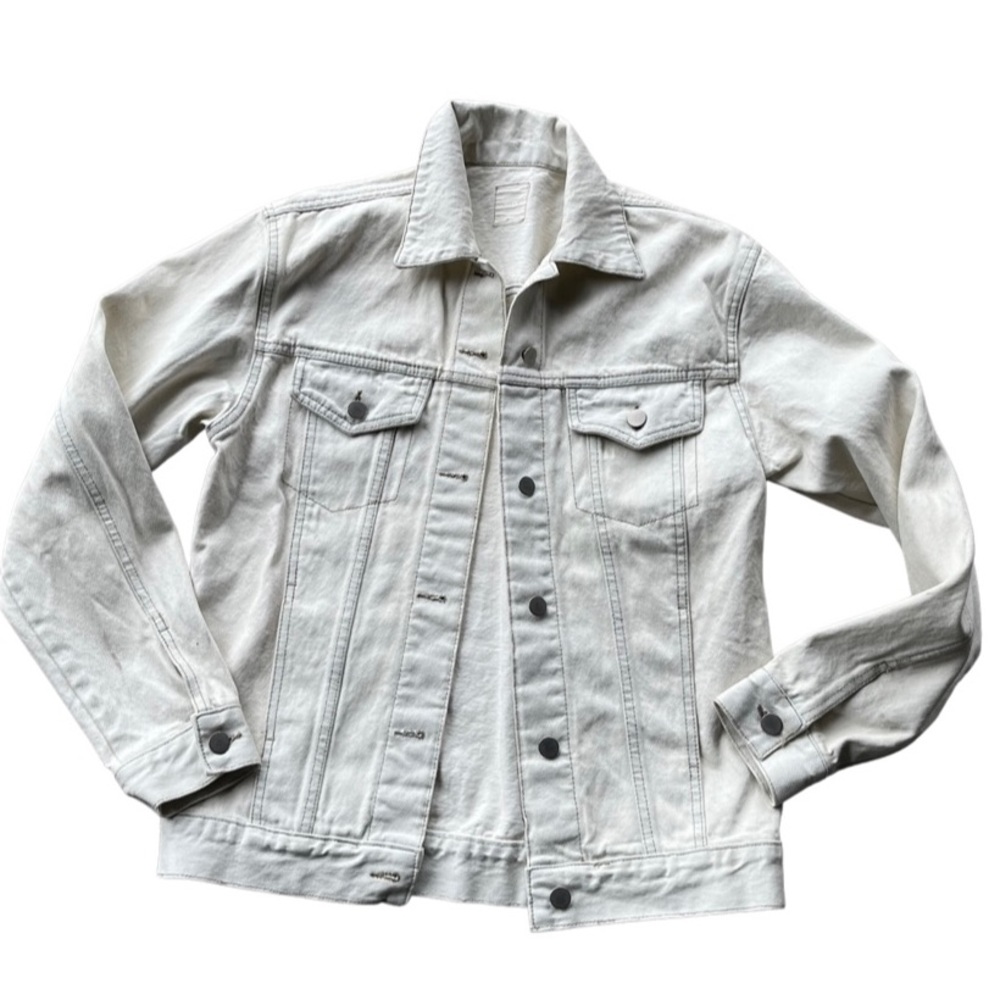 Off-white/cream Denim Jacket